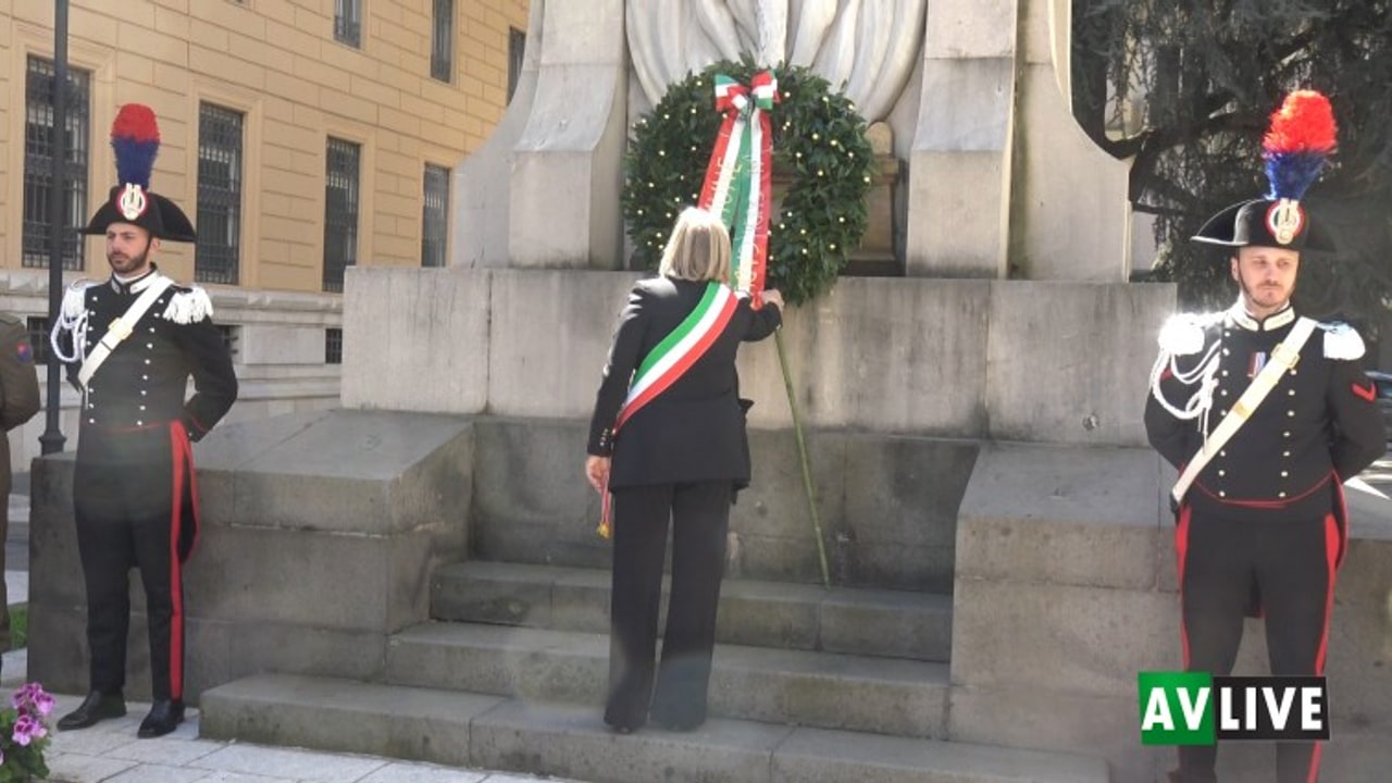 Avellino celebra il 25 Aprile: cerimonia in Piazza Matteotti