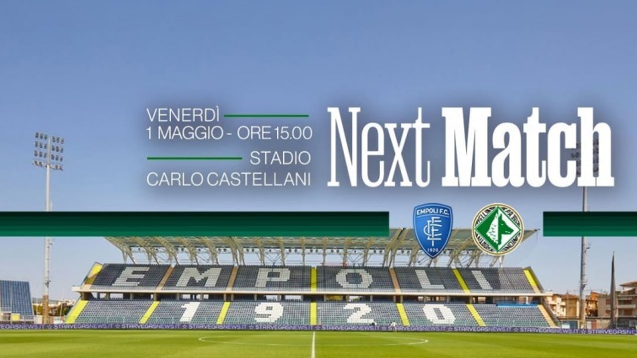 Empoli-Avellino, al via la prevendita: disponibili 3.100 biglietti per i tifosi biancoverdi