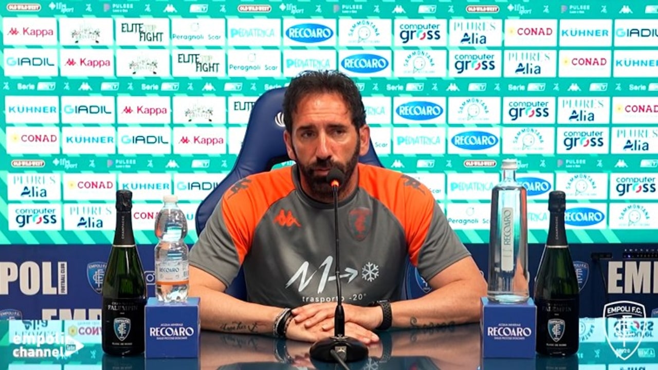 Empoli, Caserta: "E' la partita dell'anno. L'Avellino è quadrato e sta bene"