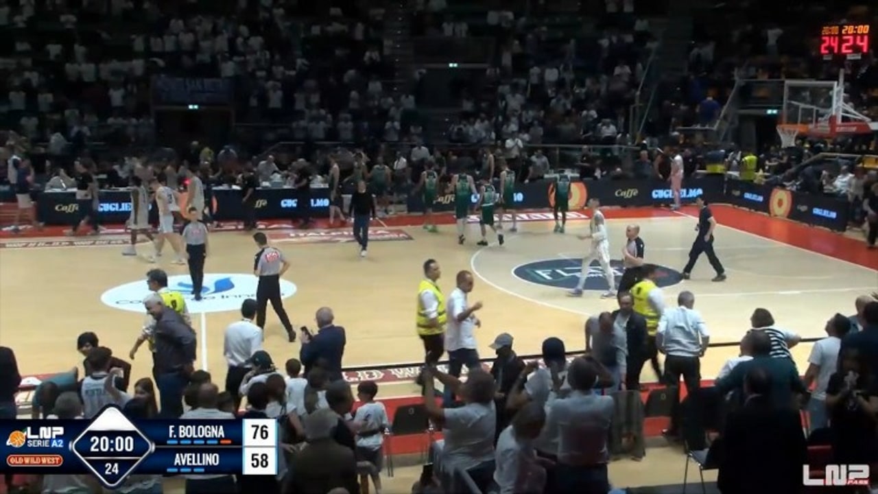 Highlights gara 1 quarti di finale playoff, Fortitudo Bologna-Unicusano Avellino Basket 76-58