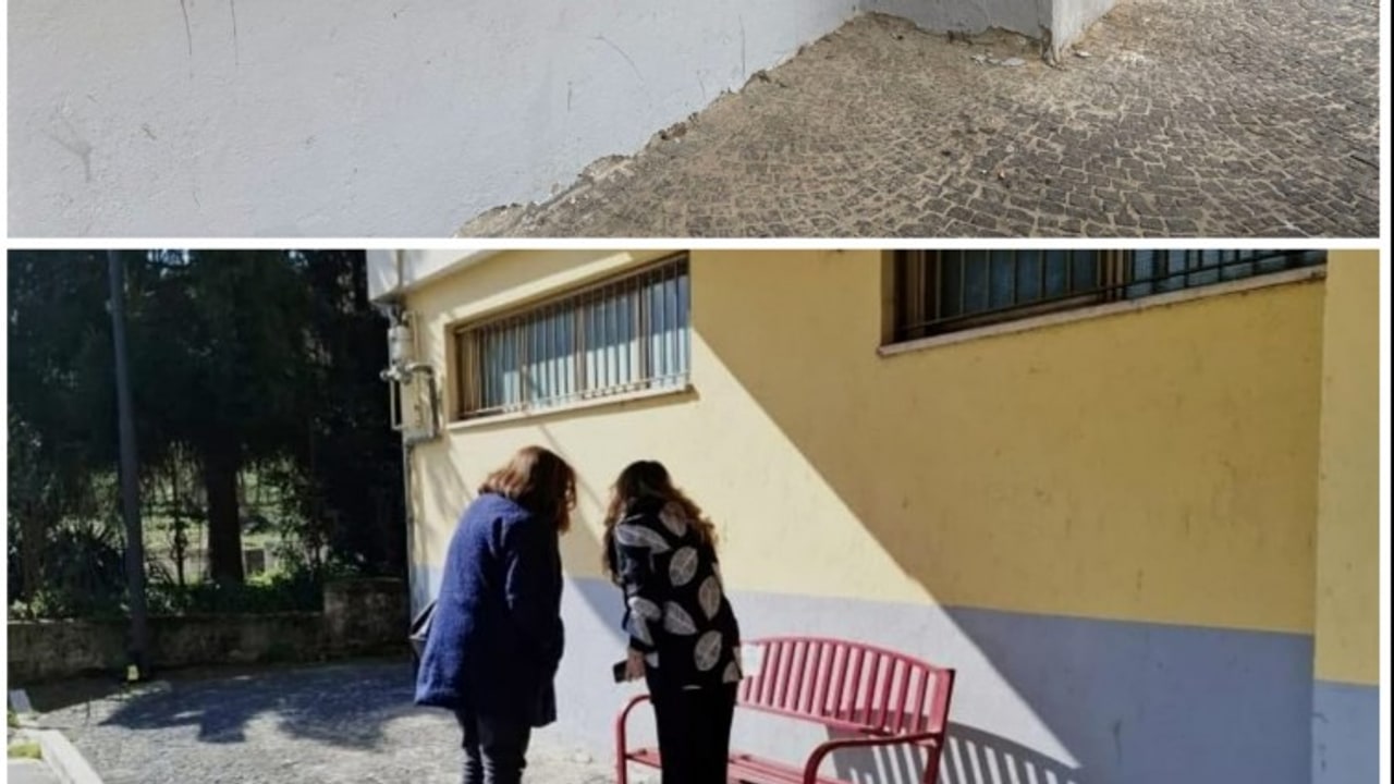 Avellino, rubata la panchina rossa davanti al Centro Antiviolenza a Borgo Ferrovia