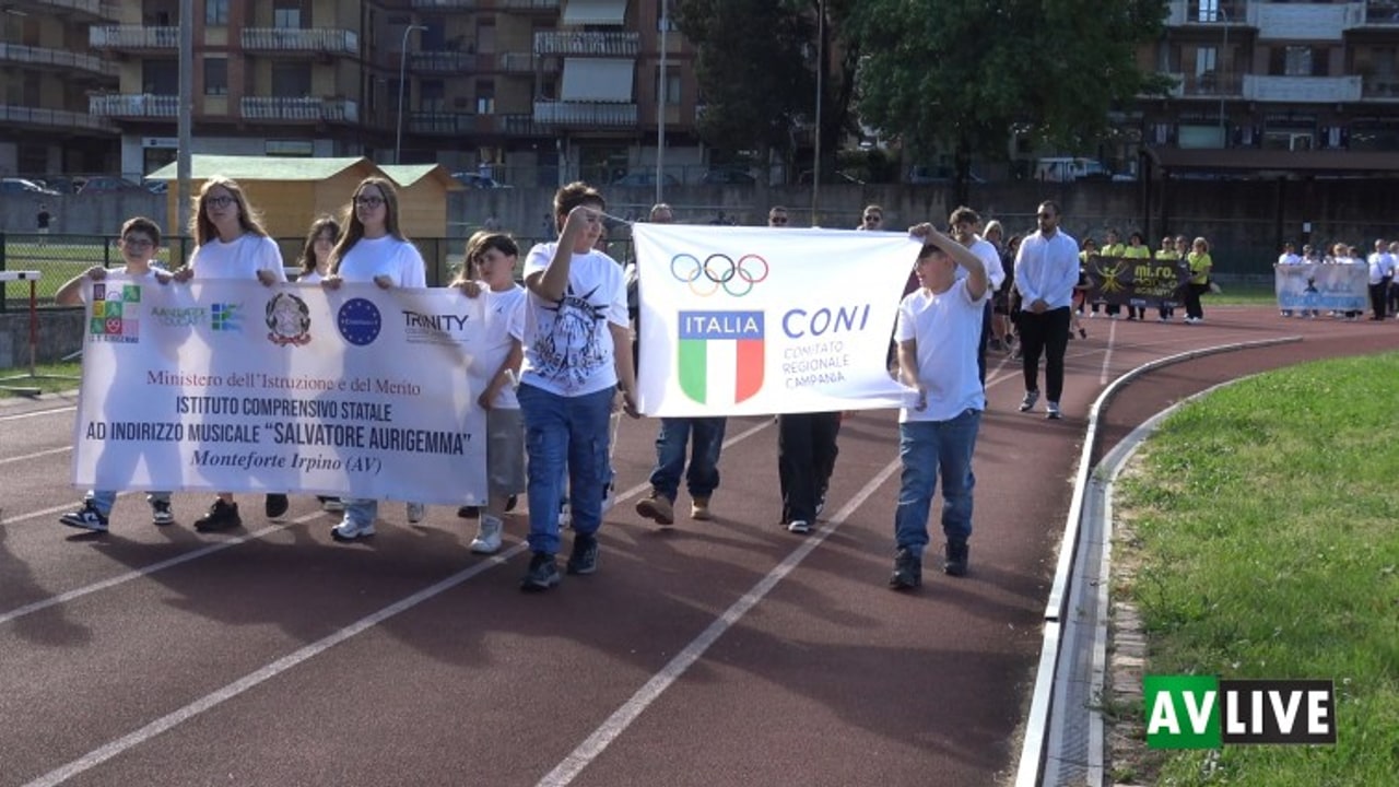 Sportdays 2026, la sfilata delle societ&agrave; sportive al Campo Coni di Avellino
