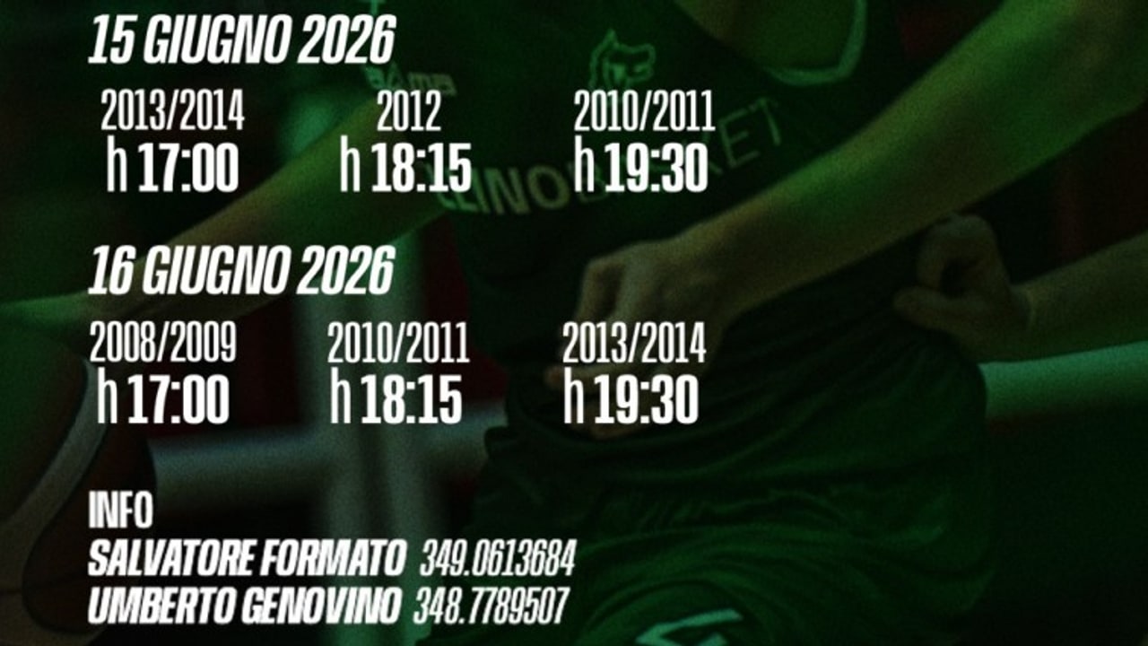Leve giovanili al PalaDelMauro: l'Avellino Basket punta sui giovani