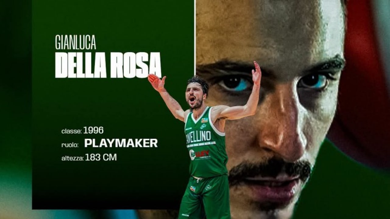 Halley Campania Avellino Basket, è ufficiale: Della Rosa è biancoverde