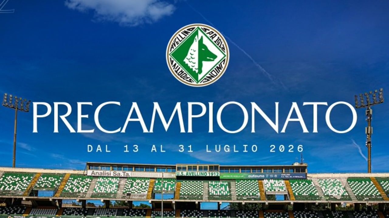 Avellino, ecco il programma del precampionato dei lupi