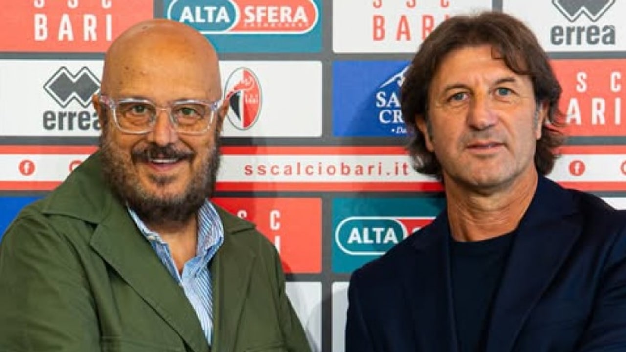 Bari, Marino e Rastelli si presentano