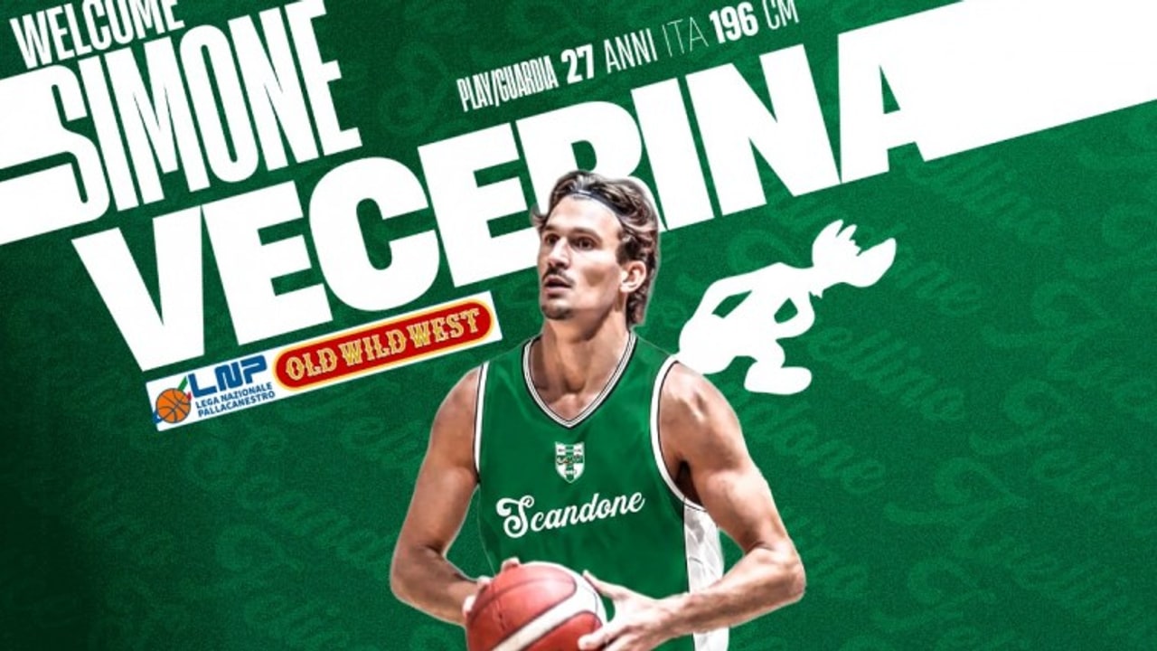 Scandone Avellino, è ufficiale l'ingaggio del play-guardia Vecerina