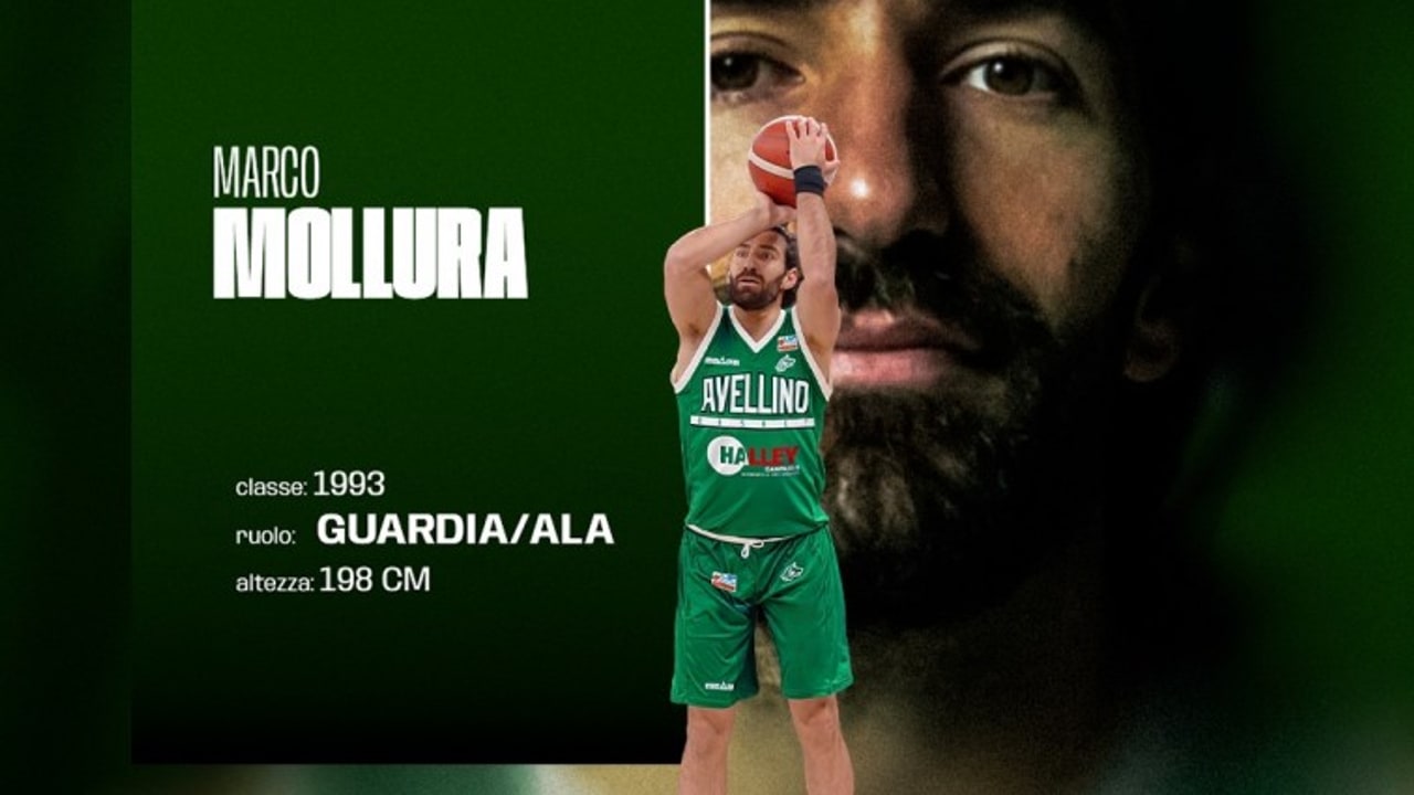 Halley Campania Avellino Basket, è ufficiale l'ingaggio di Mollura