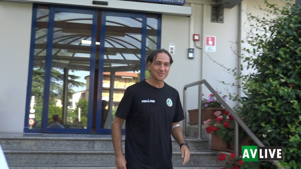 Avellino, visite mediche per Nesta ed il suo staff