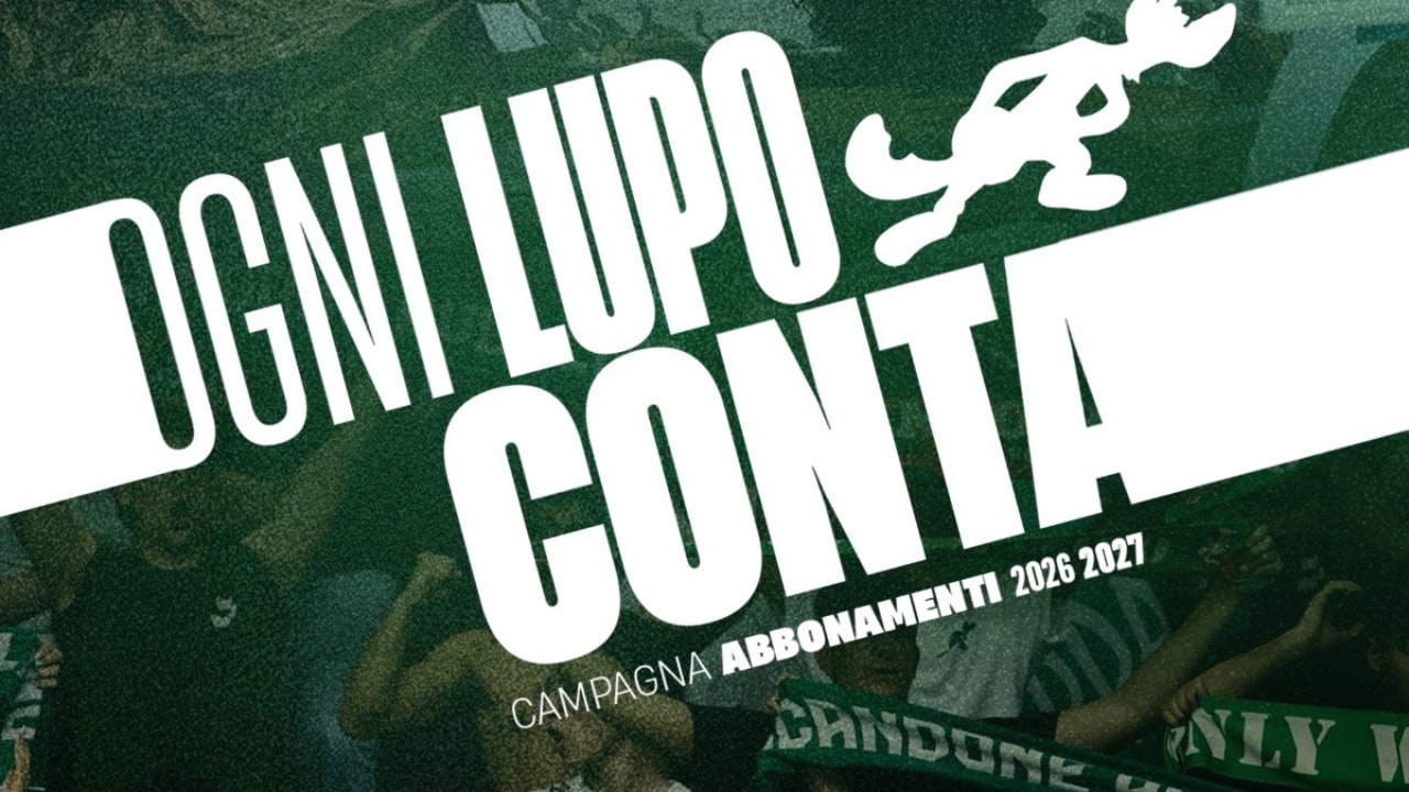 "Ogni lupo conta", al via la campagna abbonamenti della Scandone Avellino