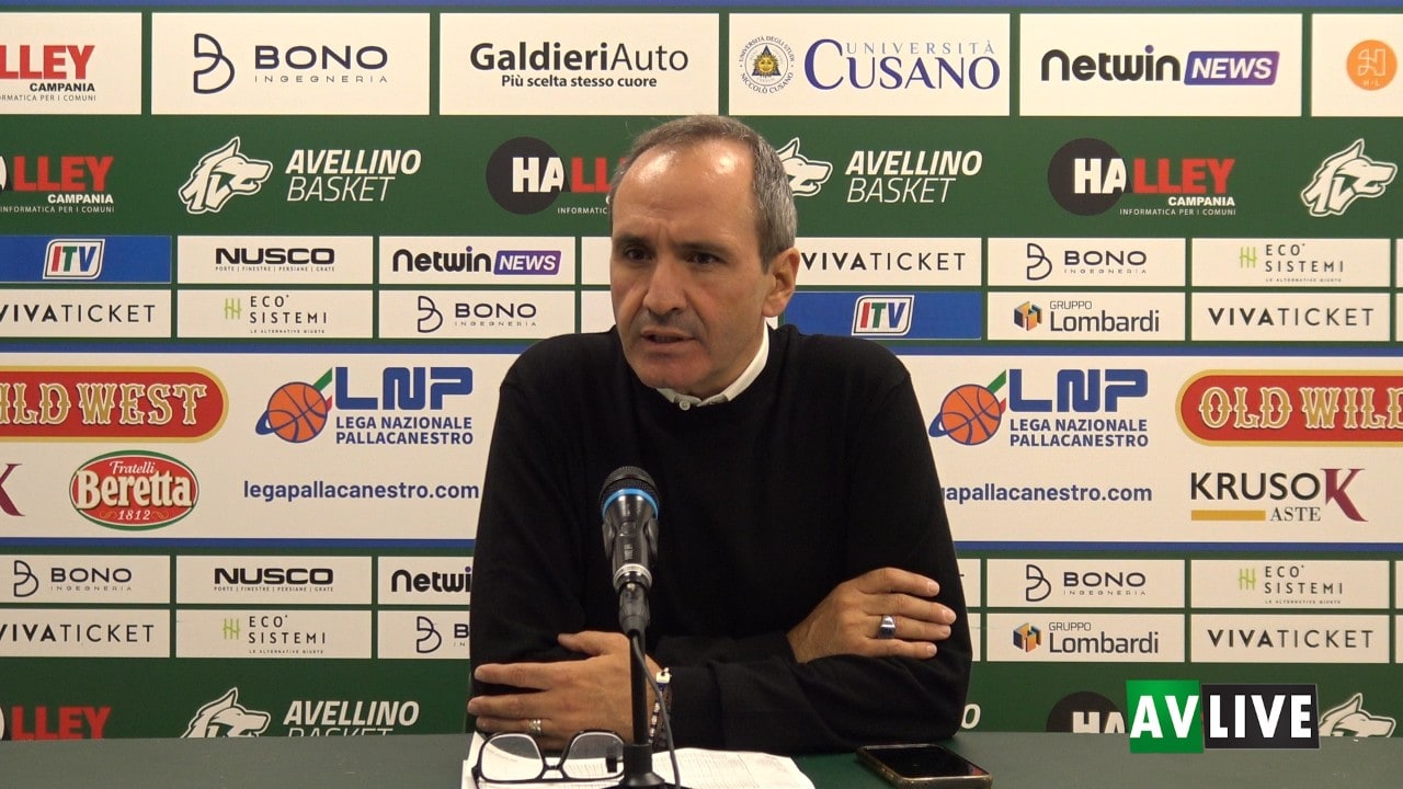 Halley Campania Avellino Basket-Elachem Vigevano 87-69, il commento di Di Carlo