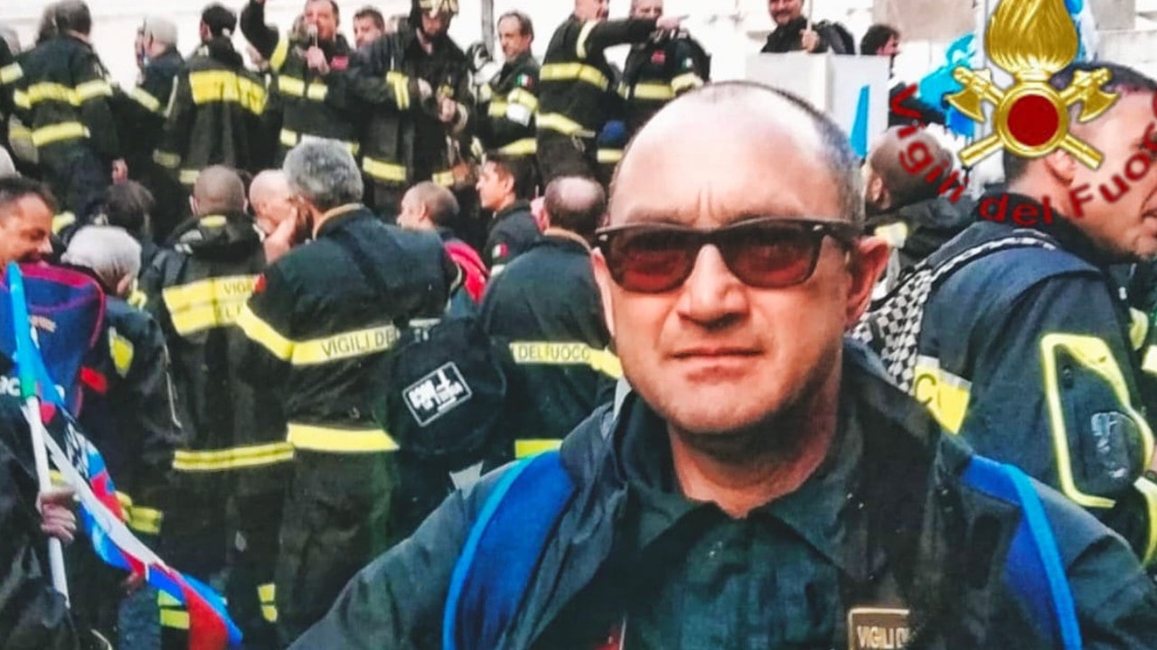 Vigili del fuoco di Avellino, il Caporeparto Fabrizio Inzolia lascia il servizio attivo