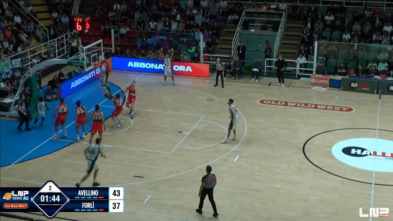 Halley Campania Avellino Basket-Unieuro Forl&igrave; 94-81, gli highlights