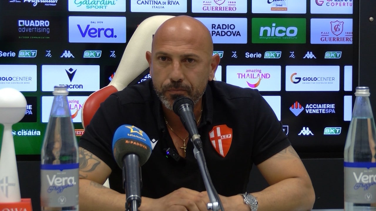 Padova, Calabro: "Settimana difficile ma ho visto la squadra con la testa giusta"