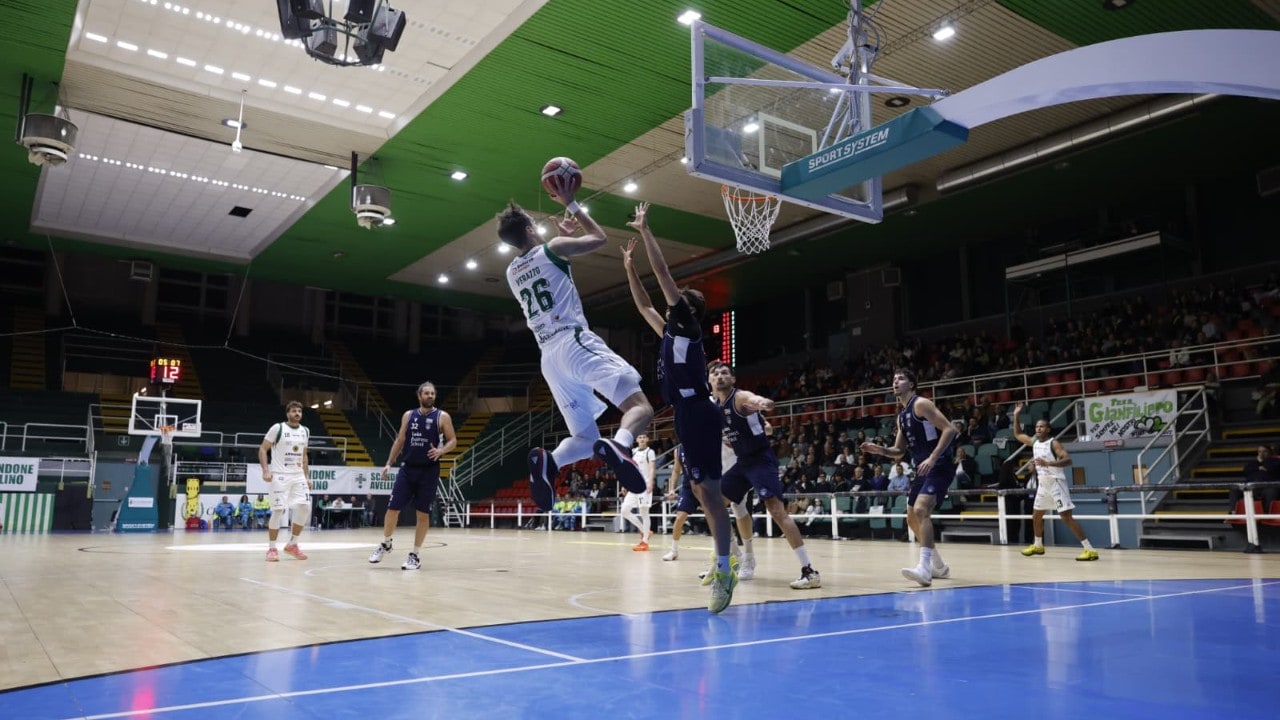 La Scandone Avellino vince all'overtime: Luiss Roma battuta 104-97