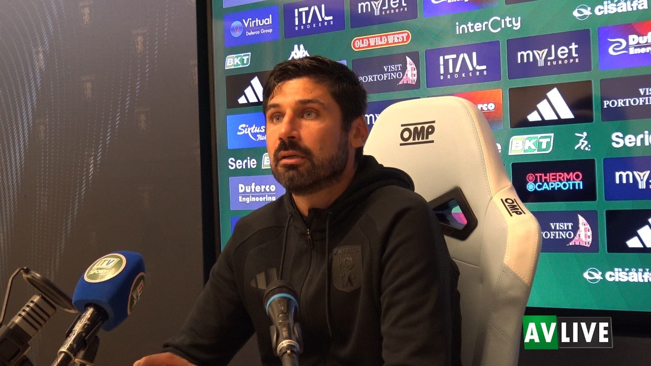 Virtus Entella, Chiappella: "Grande dispiacere per il risultato"